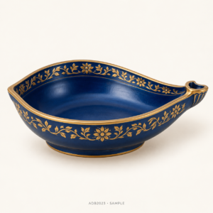 Sample illustration of Akhand Diya - Blue (ADB2023)